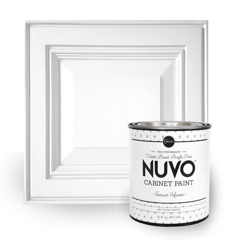 Giani Nuvo Cabint Paint, Titanium Infusion (Quart) - Image 1